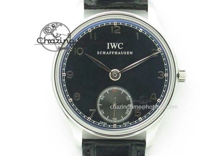 MIROTIME 0318 Effortless Portuguese Fa Jones IW544201 RG GSF 1:1 Best Edition White Dial On Leather Strap 7228